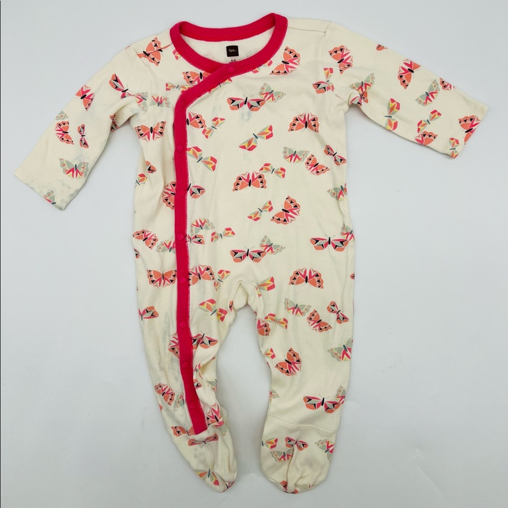 Tea Collection Adorable Soft Butterflies Footie Sleeper